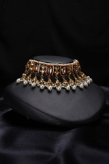 Moti And Kundan Choker SetIMG_8081