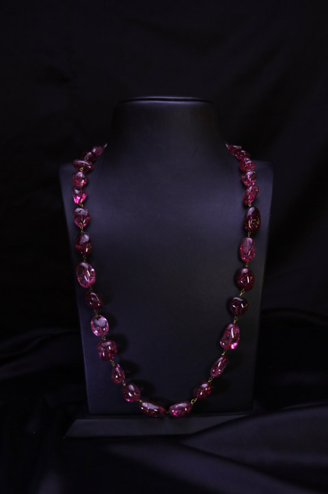 Pink Stone Necklace