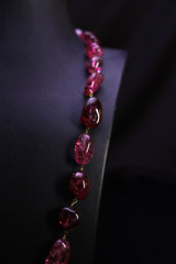 Pink Stone NecklaceIMG_9565