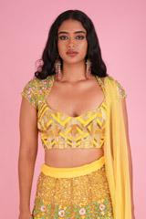 Sunshine Yellow LehengaDSC01894