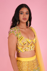 Sunshine Yellow LehengaDSC01895