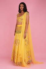 Sunshine Yellow LehengaDSC01897