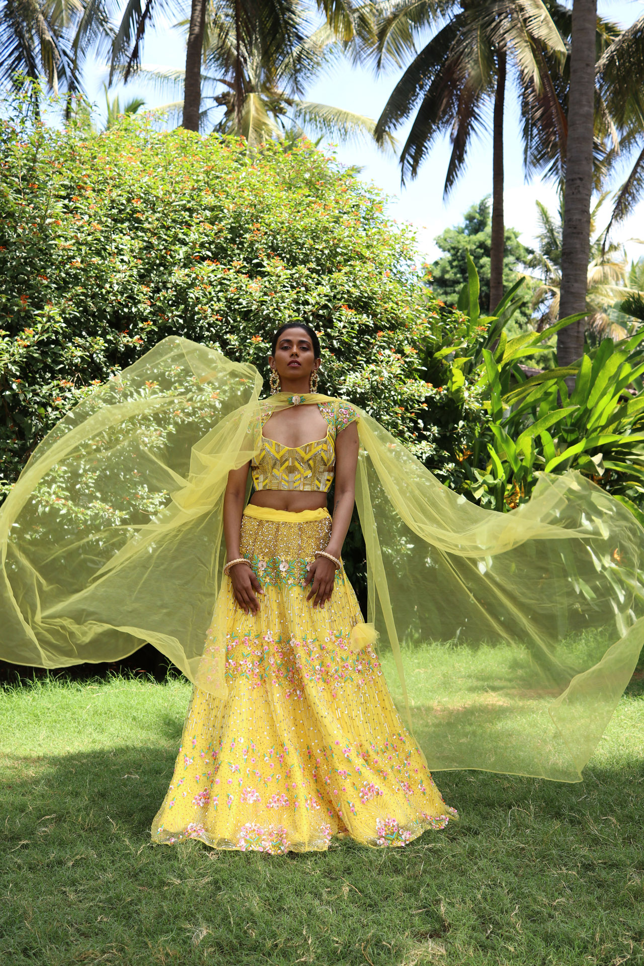 SUNSHINE YELLOW LEHENGA