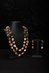 Peach Necklace SetIMG_6865