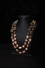 Peach Necklace SetIMG_6875