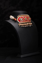 Red Meenakari Choker SetIMG_0704