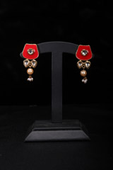 Red Meenakari Choker SetIMG_0707