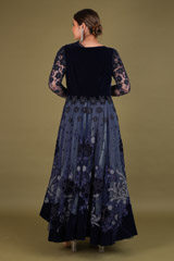 Midnight Blue Jacket with SkirtDSC02565
