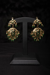 Green Golden Necklace SetIMG_6893