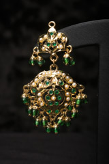 Green Golden Necklace SetIMG_6895