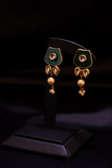 Green Meenakari Choker Set_MG_8566