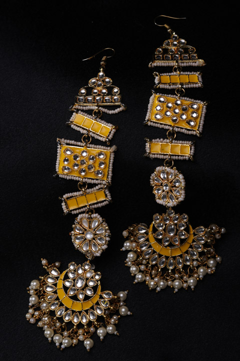 Earring with Pearl Danglers