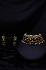 Meenakari Studs & Choker Set
