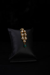 Green And Golden Necklace SetIMG_9763