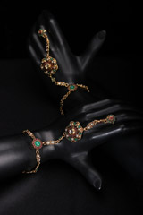 Green And Red Bridal SetIMG_1491