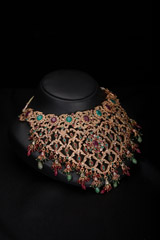 Green And Red Bridal SetIMG_1502