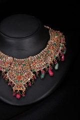 Pink And Green Bridal SetIMG_9764