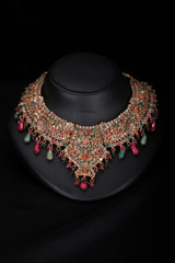 Pink And Green Bridal SetIMG_9765