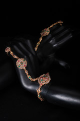 Pink And Green Bridal SetIMG_9788