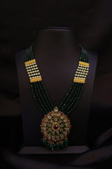Green & Gold Necklace