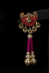 Bright Pink Multi Layer Necklace SetIMG_9816