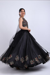 Black Lehenga