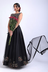 Black LehengaIMG_7400