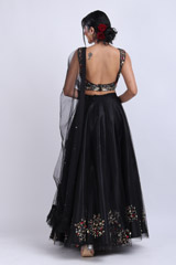 Black LehengaIMG_7406