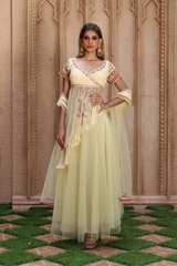 Butter Yellow Lehenga