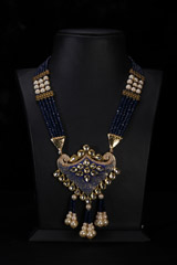 Blue Multi Layer Necklace SetIMG_9838