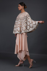 Peach Applique Top Bottom SetIMG_8791