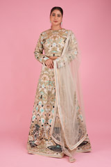 Kali Lehenga Set  with Gather
