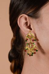 Layered Pearl Necklace Set_DTR3357