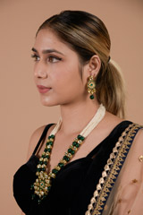 Layered Pearl Necklace Set_DTR3571