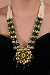 Layered Pearl Necklace Set_DTR3574