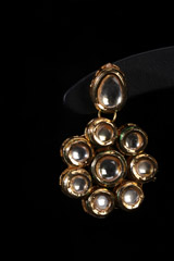 Peach Multi String Necklace SetIMG_0878