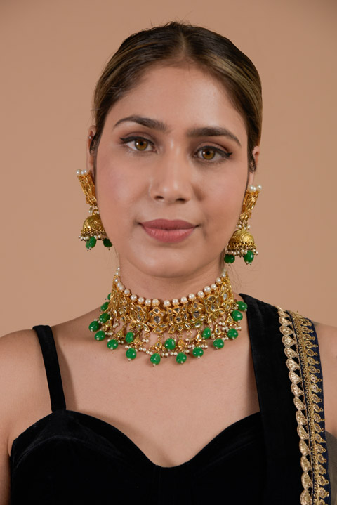 Golden Choker Set