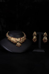 Antique Jadhau Necklace Set