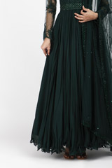Green Anarkali Gown_MG_8933
