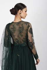 Green Anarkali Gown_MG_8939
