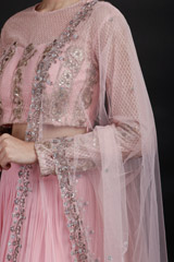 Pink Embroidered Lehenga_MG_9059
