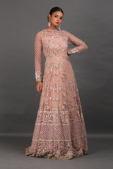 Pink Thread Embroidery GownIMG_9374