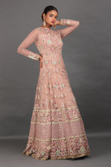 Pink Thread Embroidery GownIMG_9376