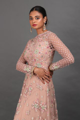 Pink Thread Embroidery GownIMG_9378