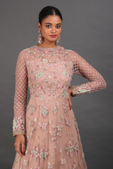 Pink Thread Embroidery GownIMG_9379