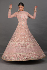 Pink Thread Embroidery GownIMG_9391