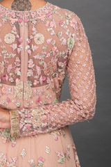 Pink Thread Embroidery GownIMG_9394