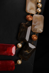 Multi Color Stone NecklaceIMG_0022