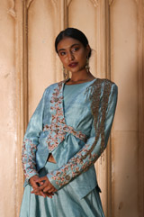Embroidered Trail Lehenga With  JacketIMG_9295