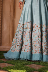 Embroidered Trail Lehenga With  JacketIMG_9308